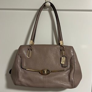 Coach top handle bag